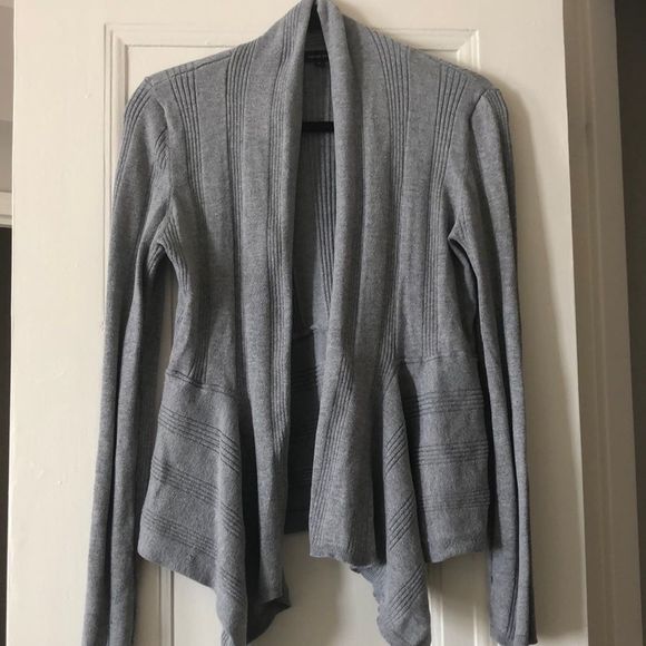 Verri Gray Cotton Cardigan